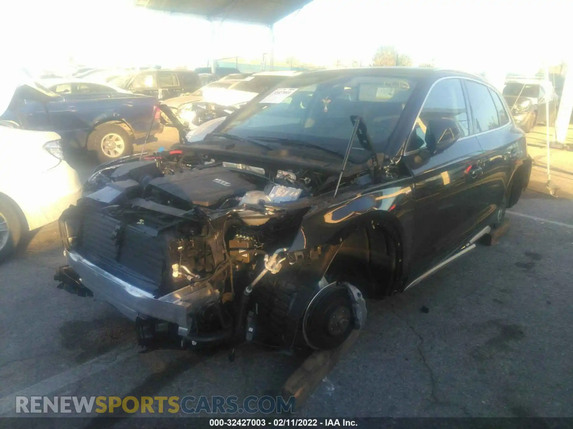 2 Photograph of a damaged car WA1GAAFY0N2014193 AUDI Q5 2022