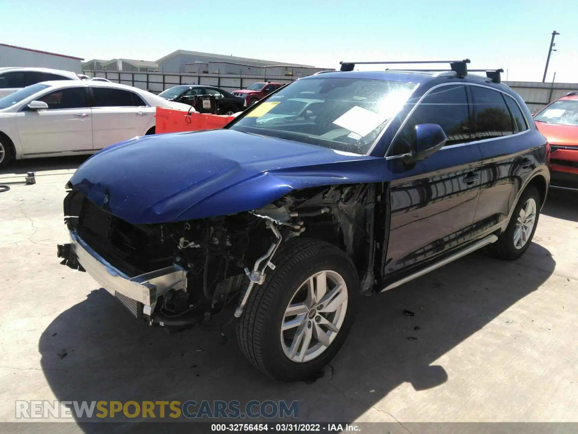 2 Photograph of a damaged car WA1GAAFY5N2002136 AUDI Q5 2022