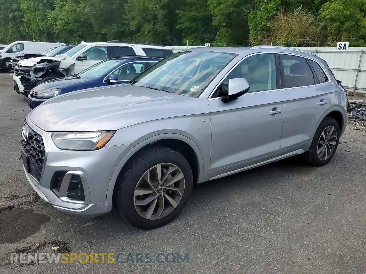 1 Photograph of a damaged car WA1GAAFY6N2059476 AUDI Q5 2022