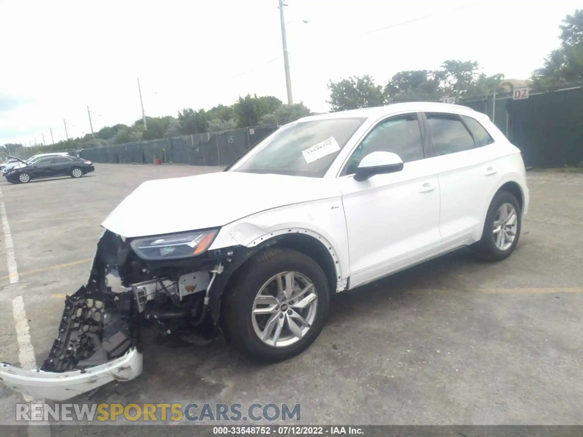 2 Photograph of a damaged car WA1GAAFY7N2017186 AUDI Q5 2022