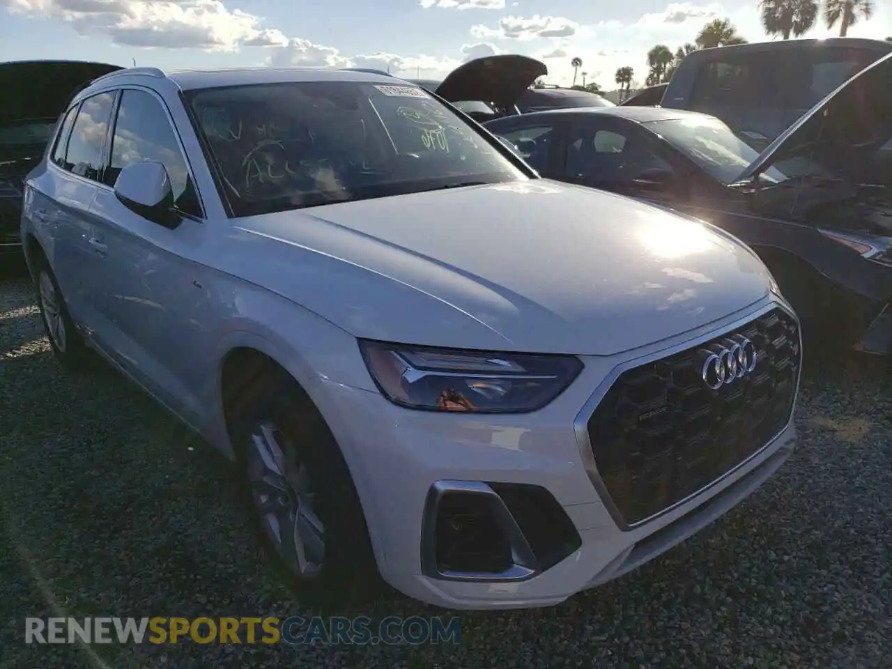 1 Photograph of a damaged car WA1GAAFY7N2075489 AUDI Q5 2022