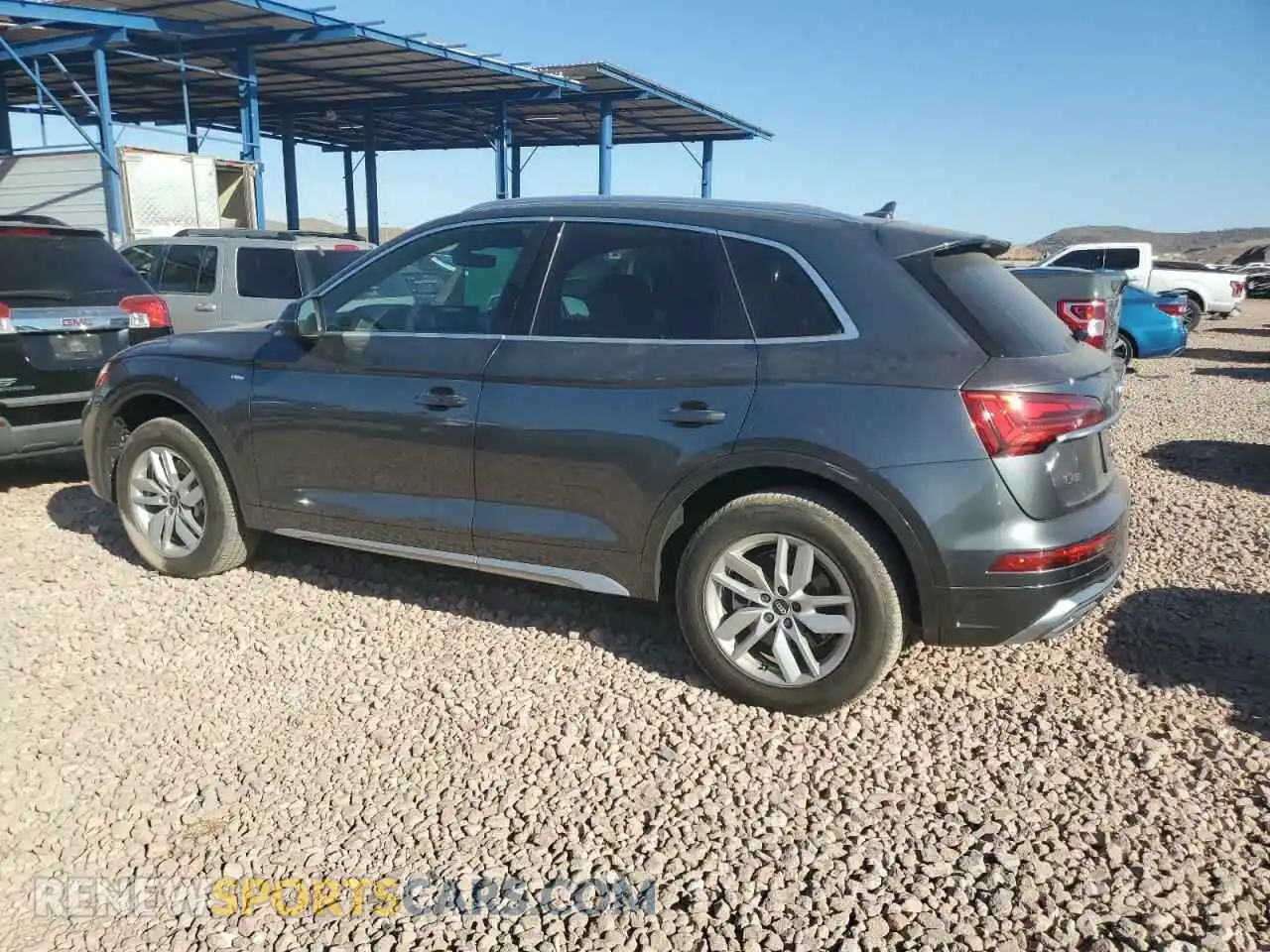 2 fotografías del automóvil dañado WA1GAAFY8N2067241 AUDI Q5 2022