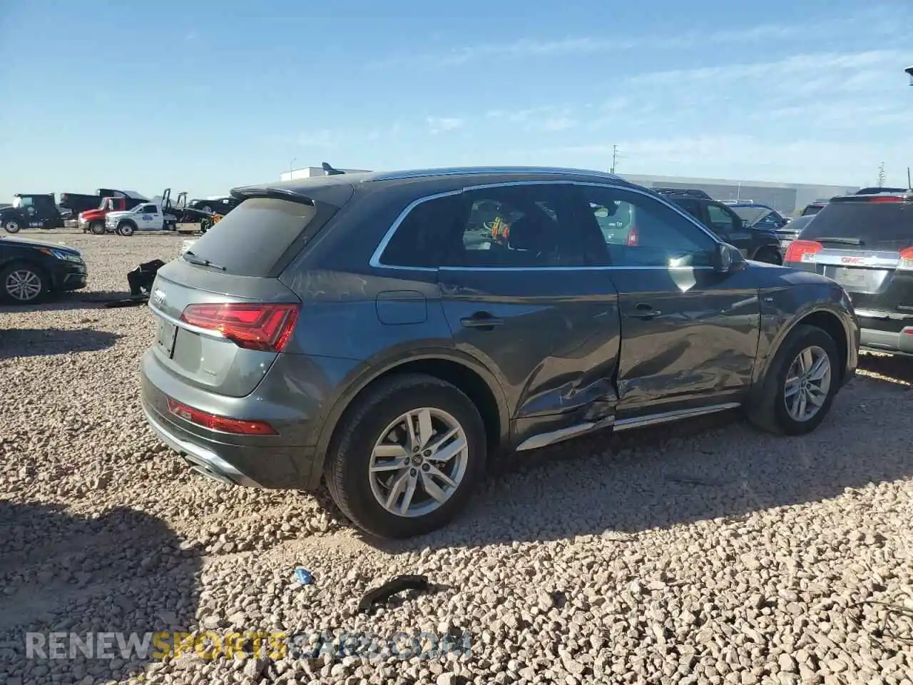 3 fotografías del automóvil dañado WA1GAAFY8N2067241 AUDI Q5 2022