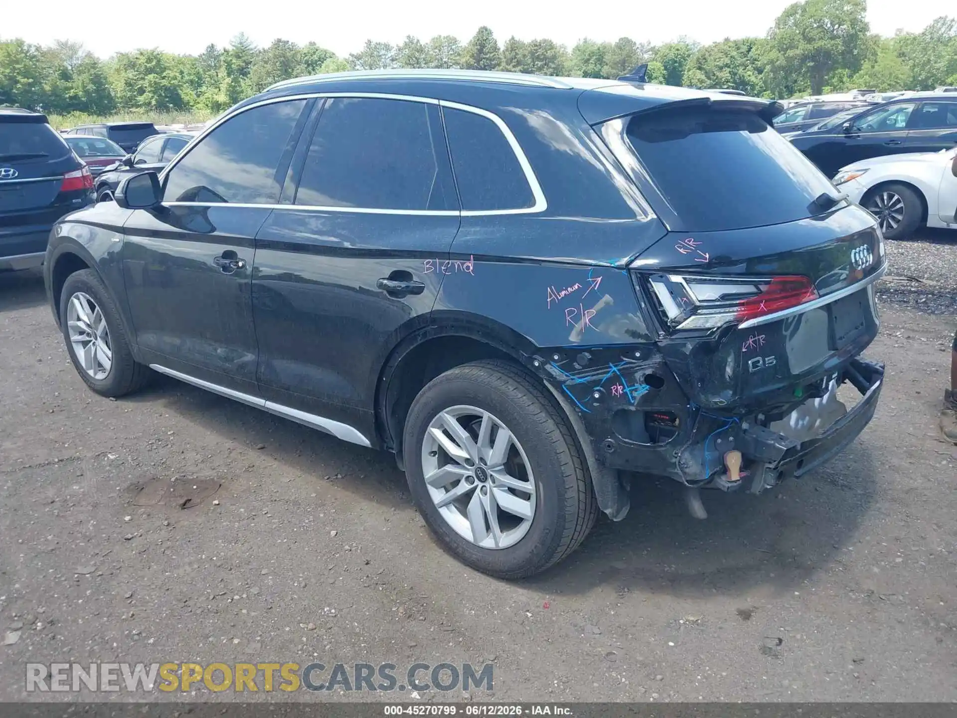 3 Photograph of a damaged car WA1GAAFY9N2084324 AUDI Q5 2022
