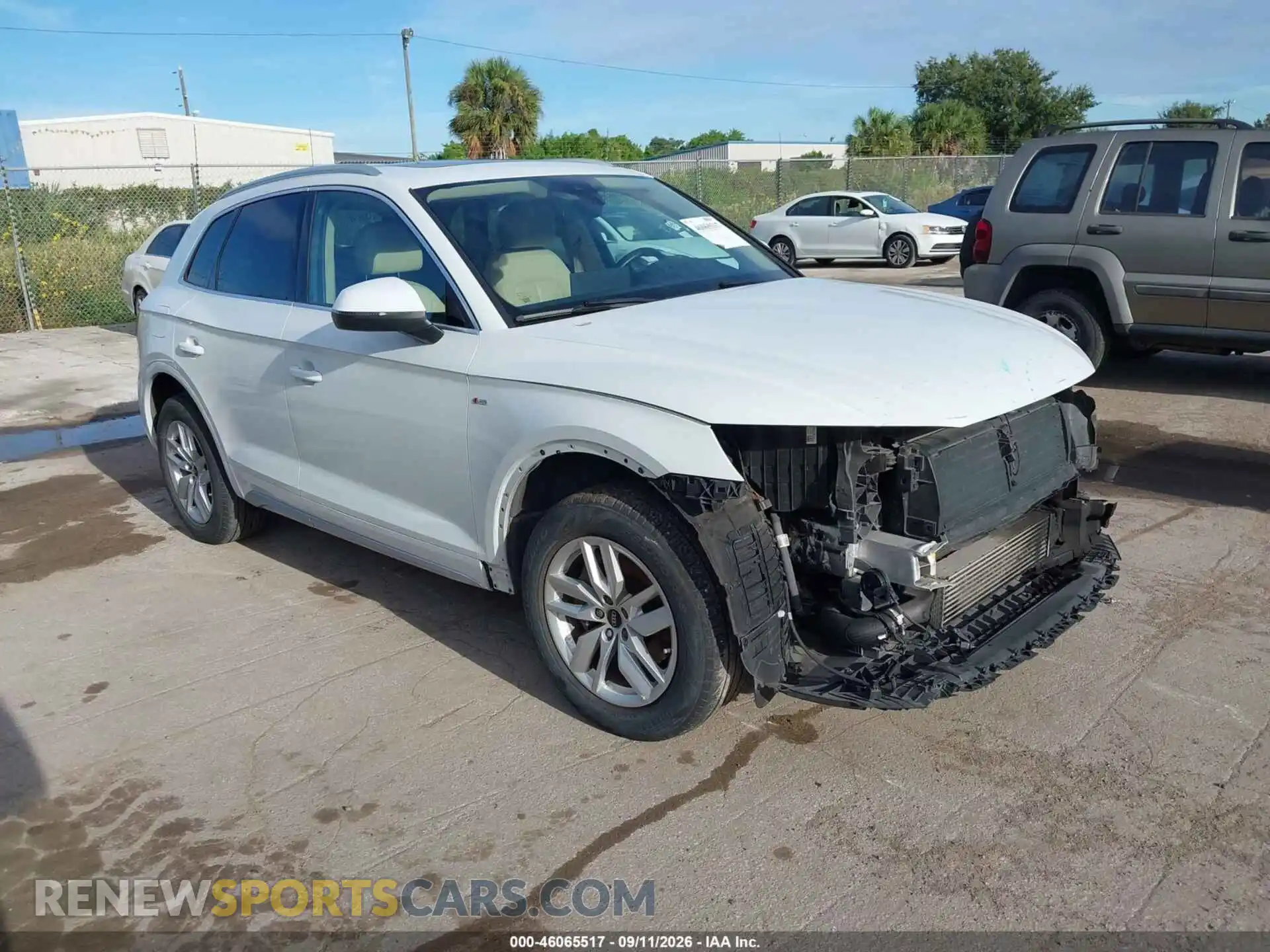 1 Photograph of a damaged car WA1GAAFYXN2006439 AUDI Q5 2022
