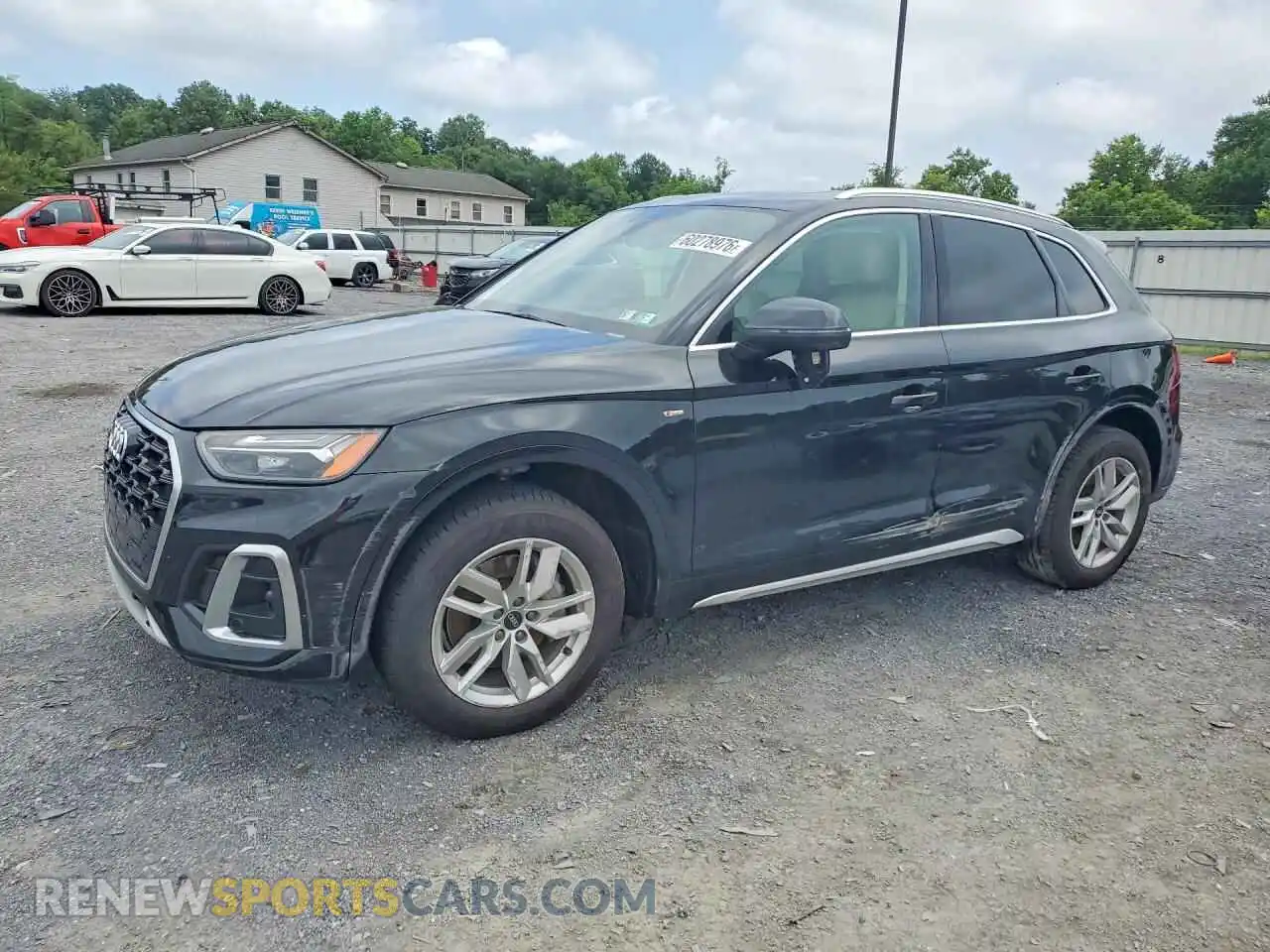 1 Photograph of a damaged car WA1GABFY1N2001233 AUDI Q5 2022