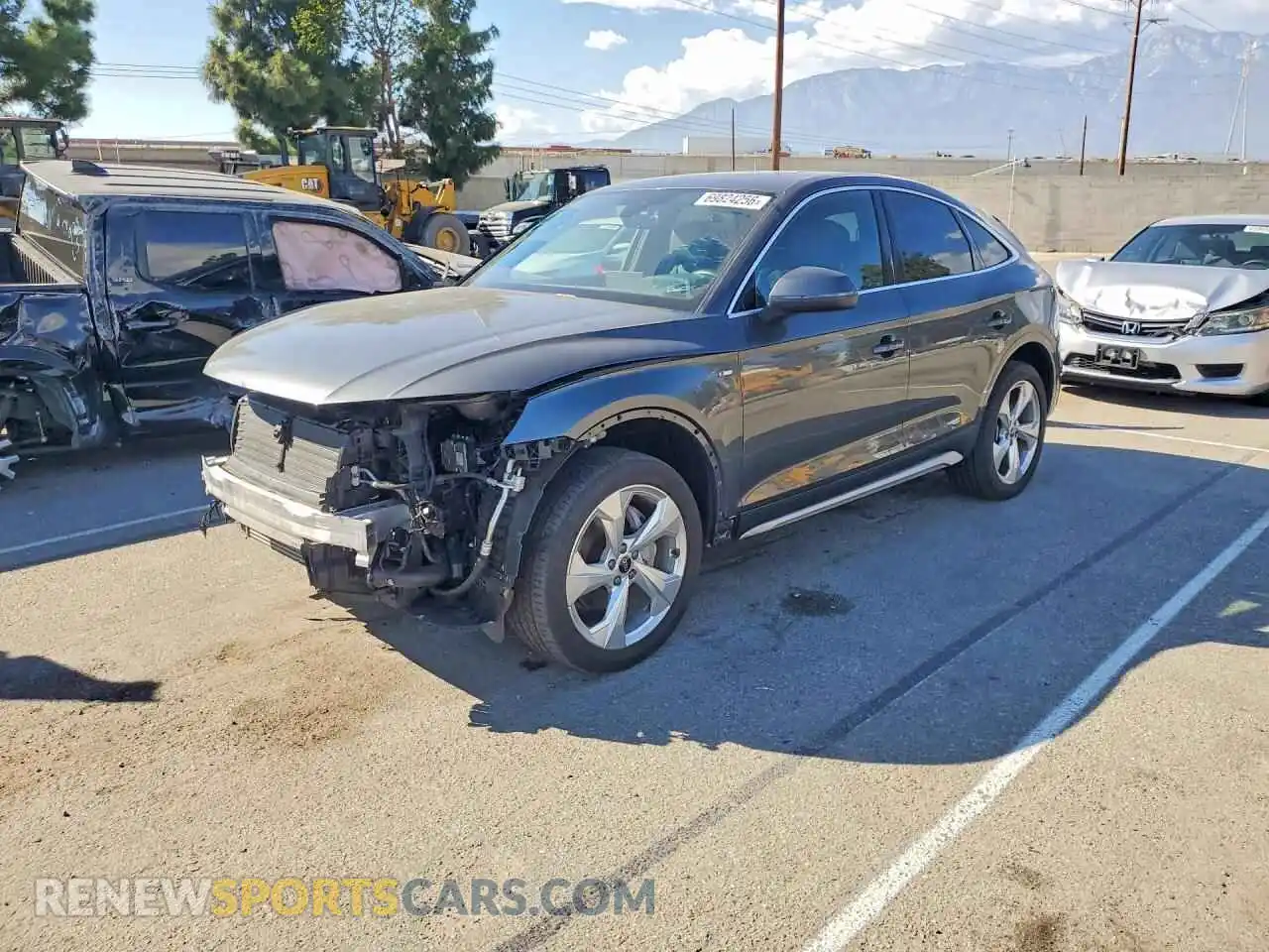 1 Photograph of a damaged car WA14AAFY3P2130767 AUDI Q5 2023
