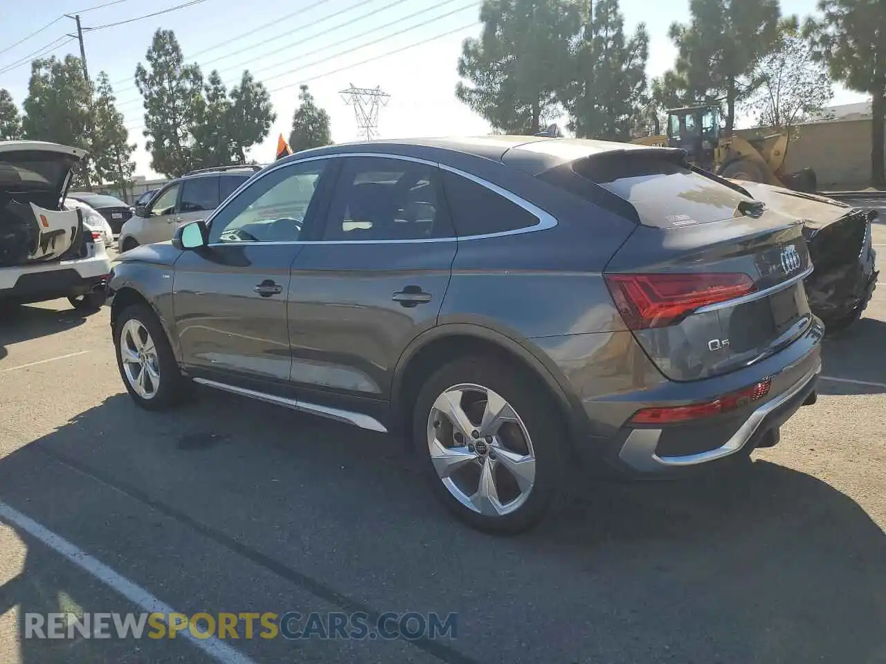 2 Photograph of a damaged car WA14AAFY3P2130767 AUDI Q5 2023