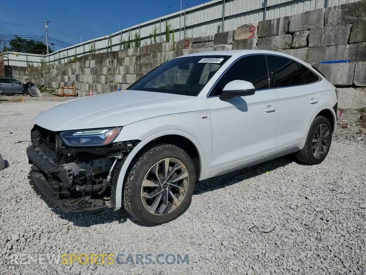 1 Фотография поврежденного автомобиля WA14AAFY8P2125127 AUDI Q5 2023