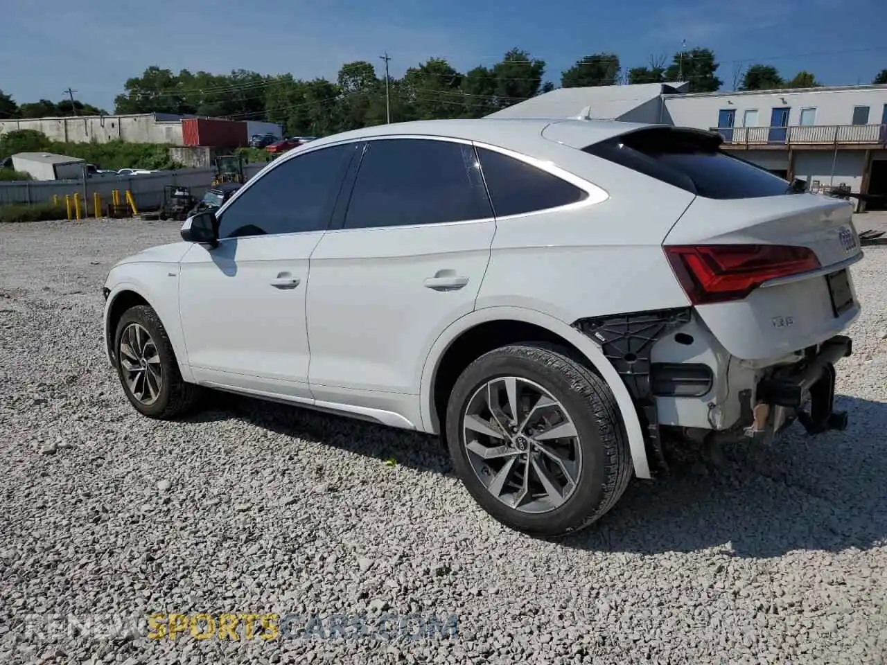 2 Фотография поврежденного автомобиля WA14AAFY8P2125127 AUDI Q5 2023