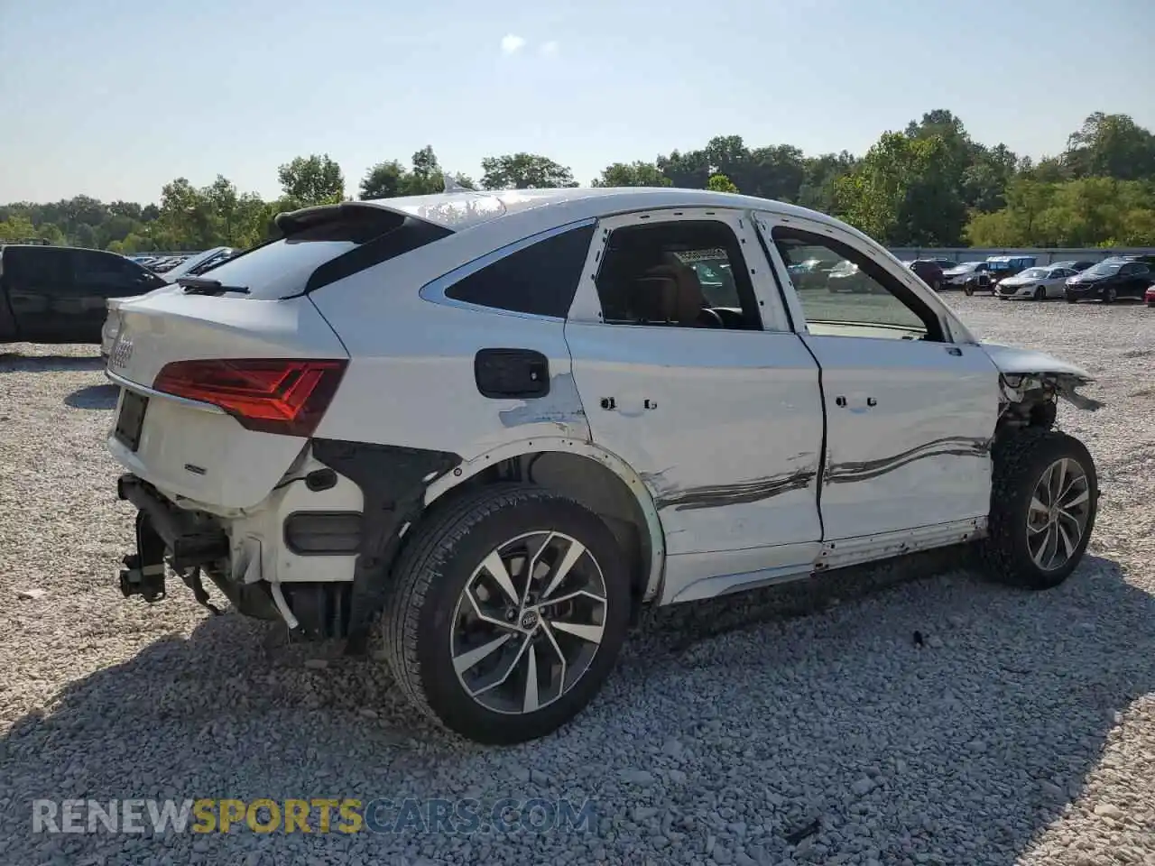 3 Фотография поврежденного автомобиля WA14AAFY8P2125127 AUDI Q5 2023