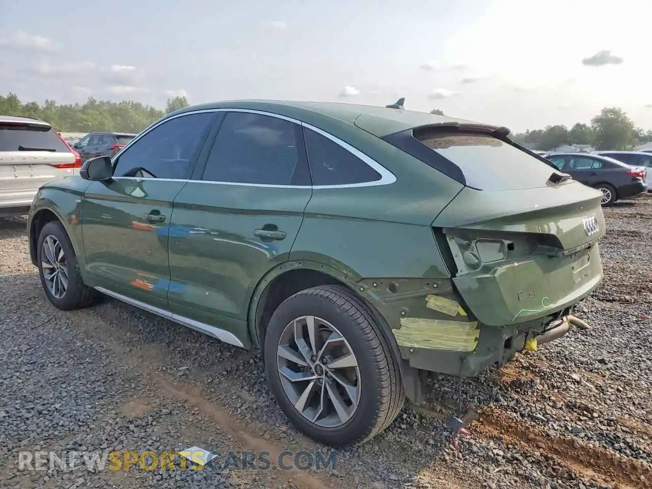 2 Фотография поврежденного автомобиля WA15AAFY3P2154944 AUDI Q5 2023
