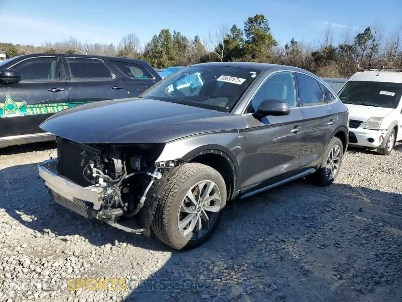 1 Photograph of a damaged car WA15AAFY7P2149665 AUDI Q5 2023