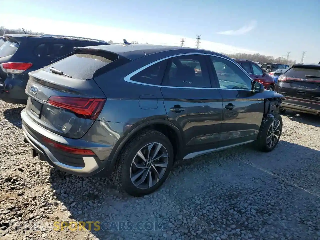 3 Photograph of a damaged car WA15AAFY7P2149665 AUDI Q5 2023