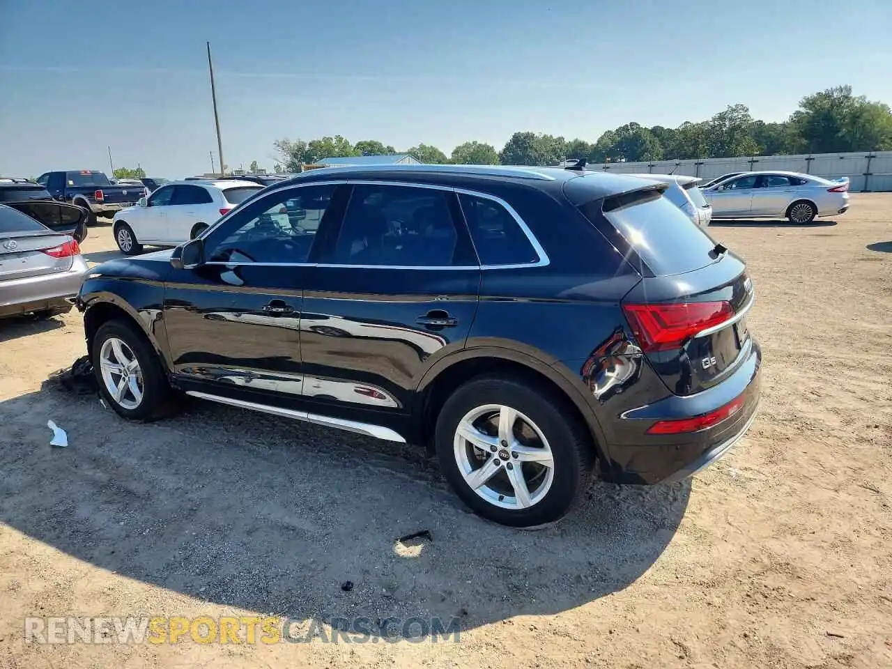 2 Photograph of a damaged car WA1ABAFY3P2076368 AUDI Q5 2023