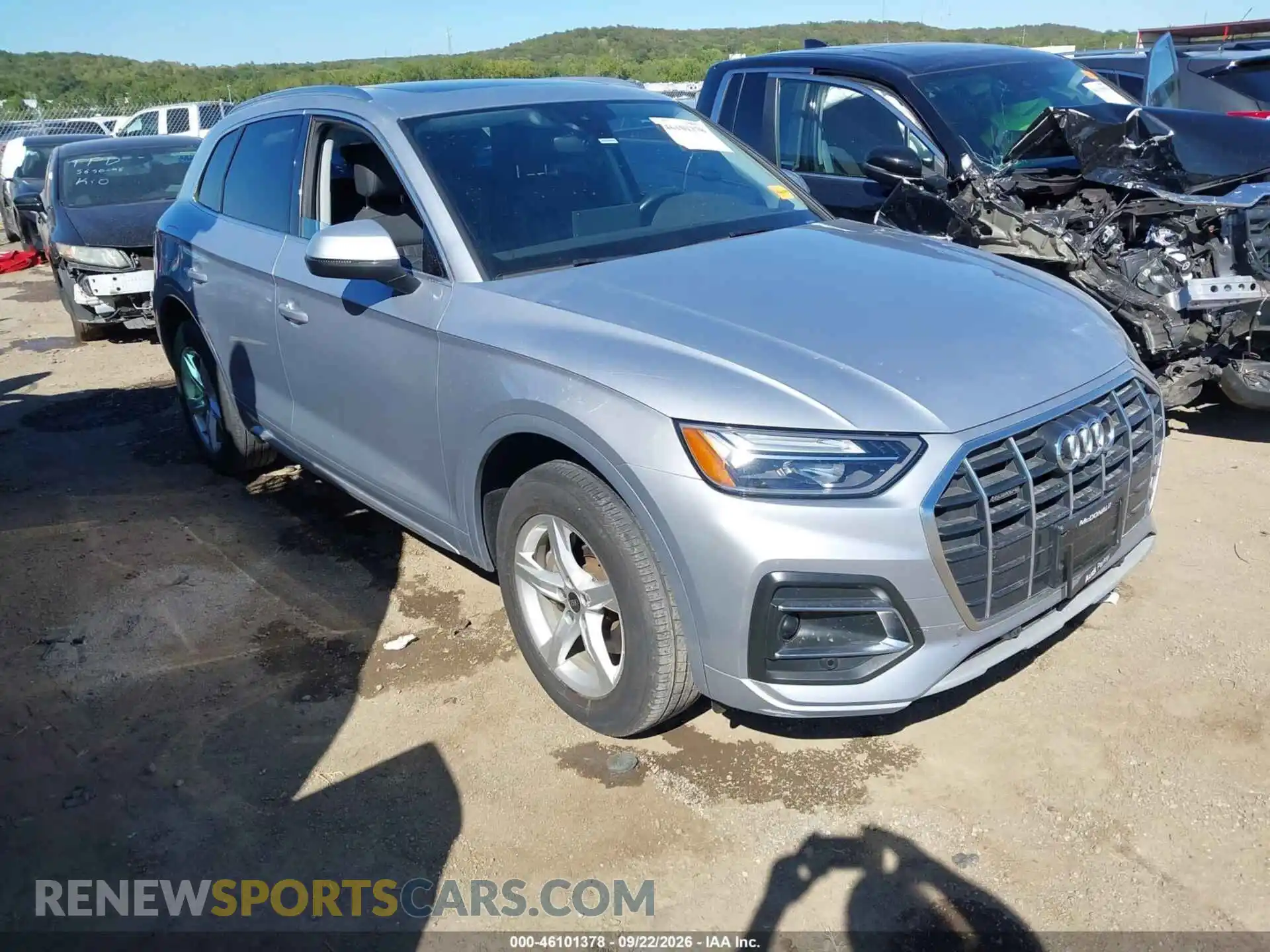 1 Photograph of a damaged car WA1ABAFY4P2114108 AUDI Q5 2023