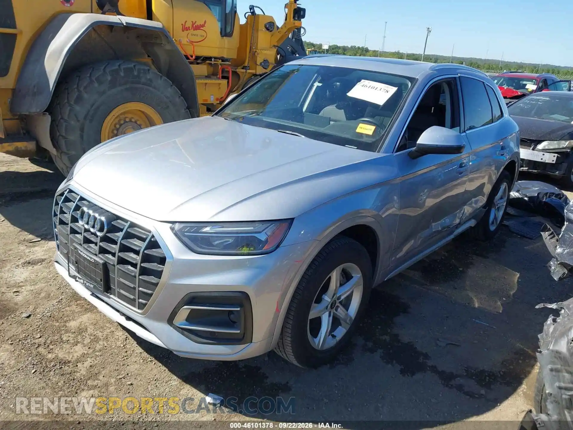 2 Photograph of a damaged car WA1ABAFY4P2114108 AUDI Q5 2023