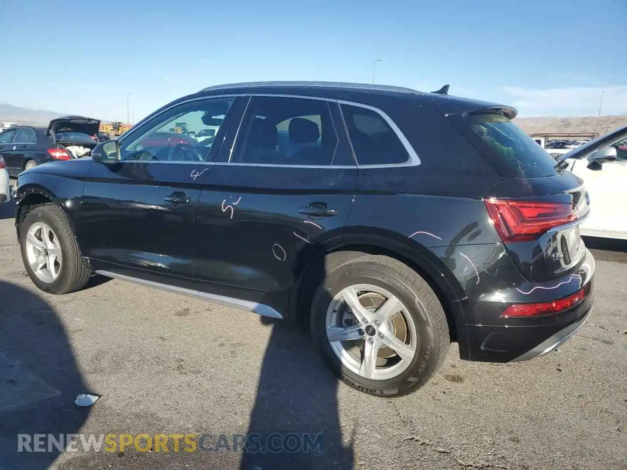 2 Photograph of a damaged car WA1ABAFY5P2038785 AUDI Q5 2023