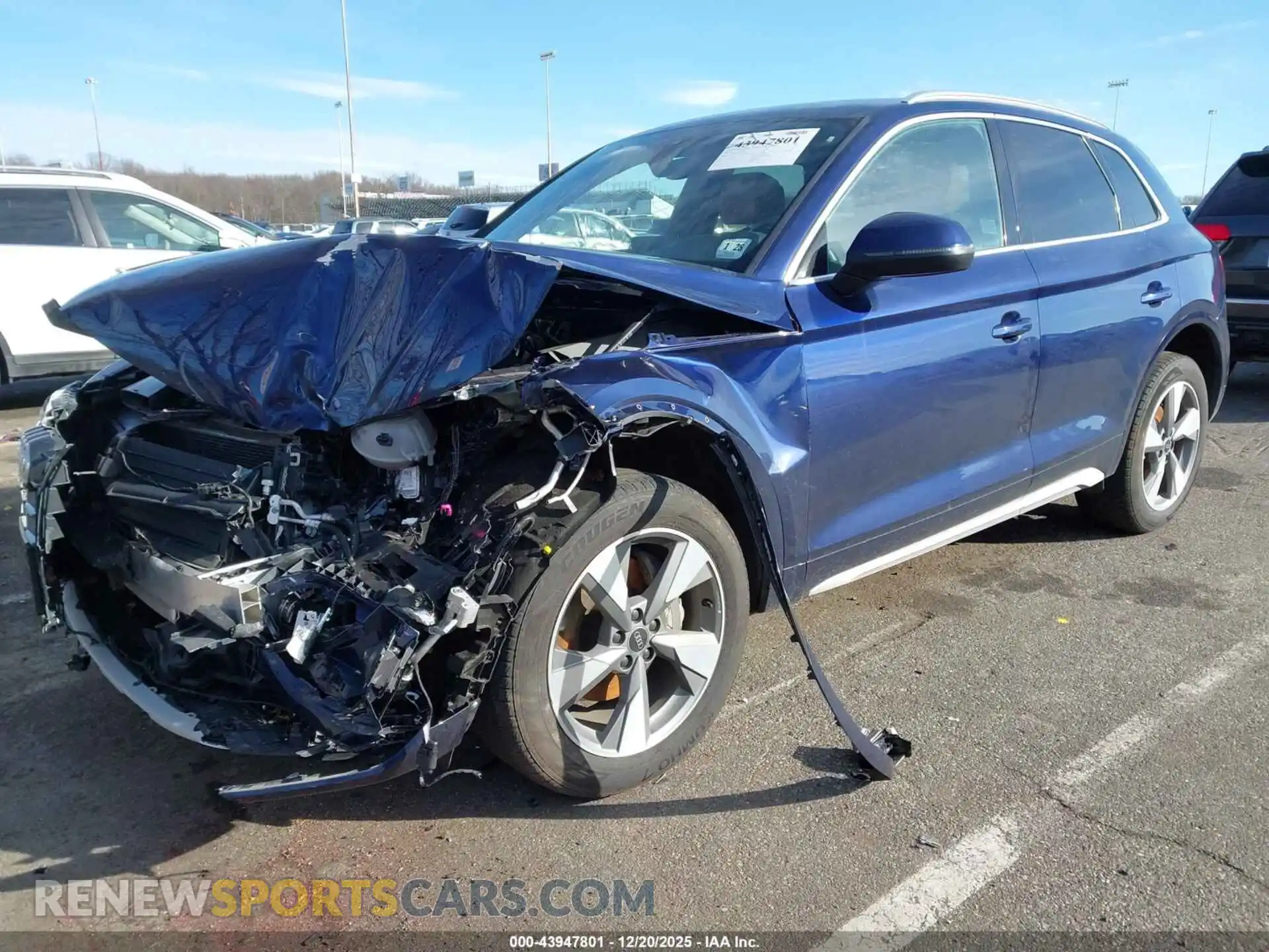 2 Photograph of a damaged car WA1ABAFY5P2081605 AUDI Q5 2023