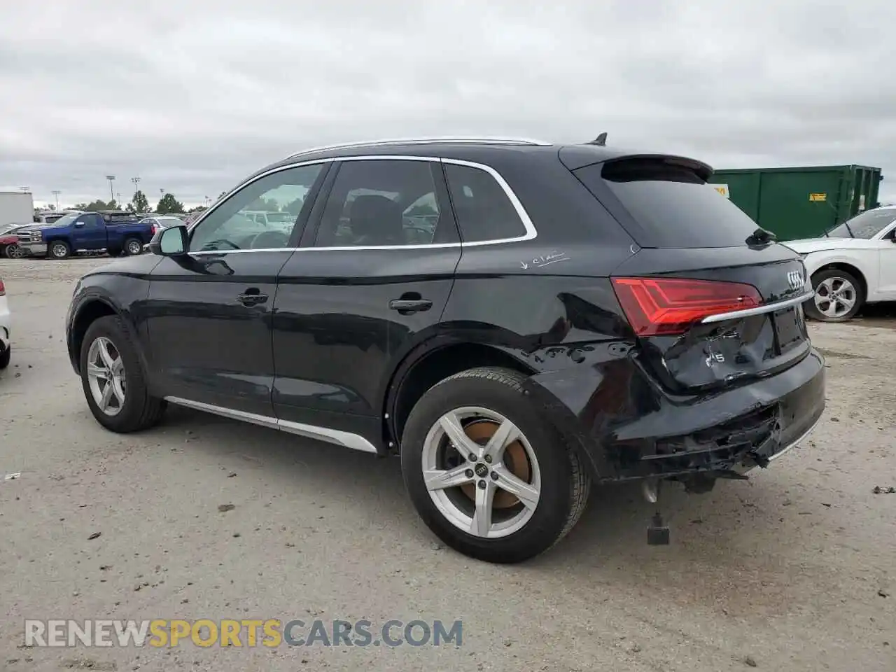 2 Photograph of a damaged car WA1ABAFY6P2076011 AUDI Q5 2023