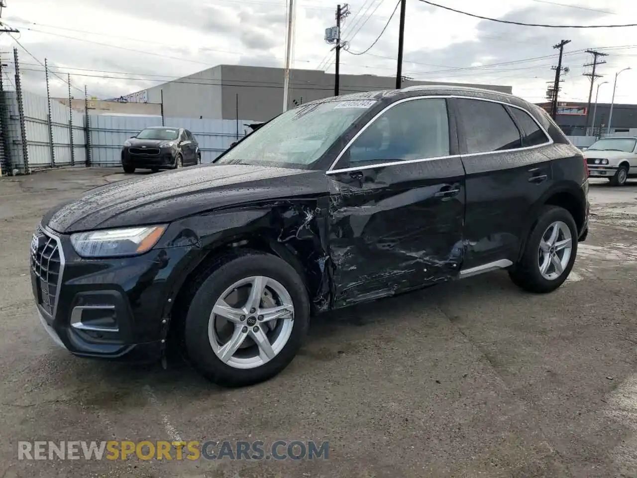 1 Photograph of a damaged car WA1ABAFY7P2134272 AUDI Q5 2023