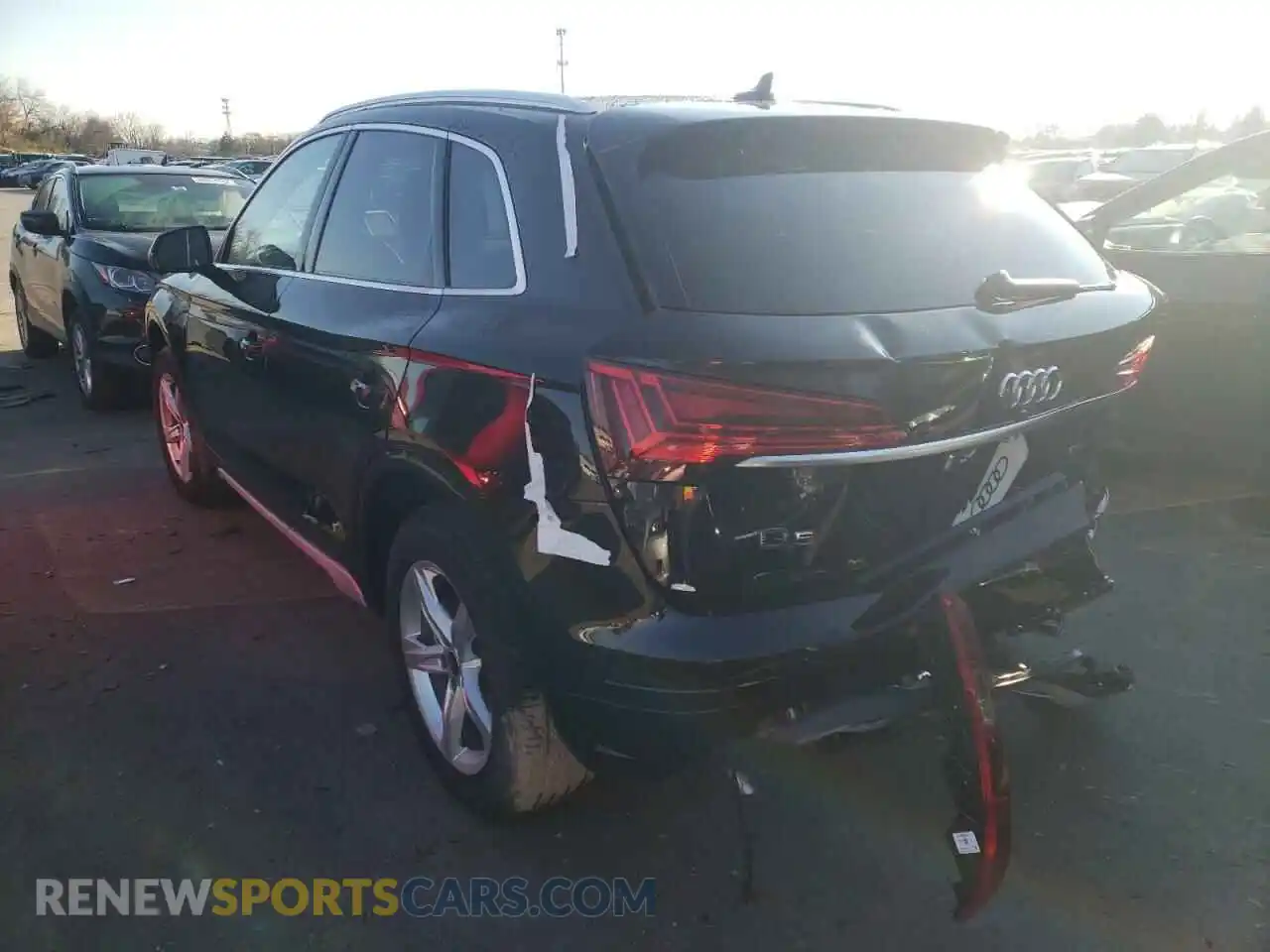 2 Photograph of a damaged car WA1ABAFY8P2017378 AUDI Q5 2023