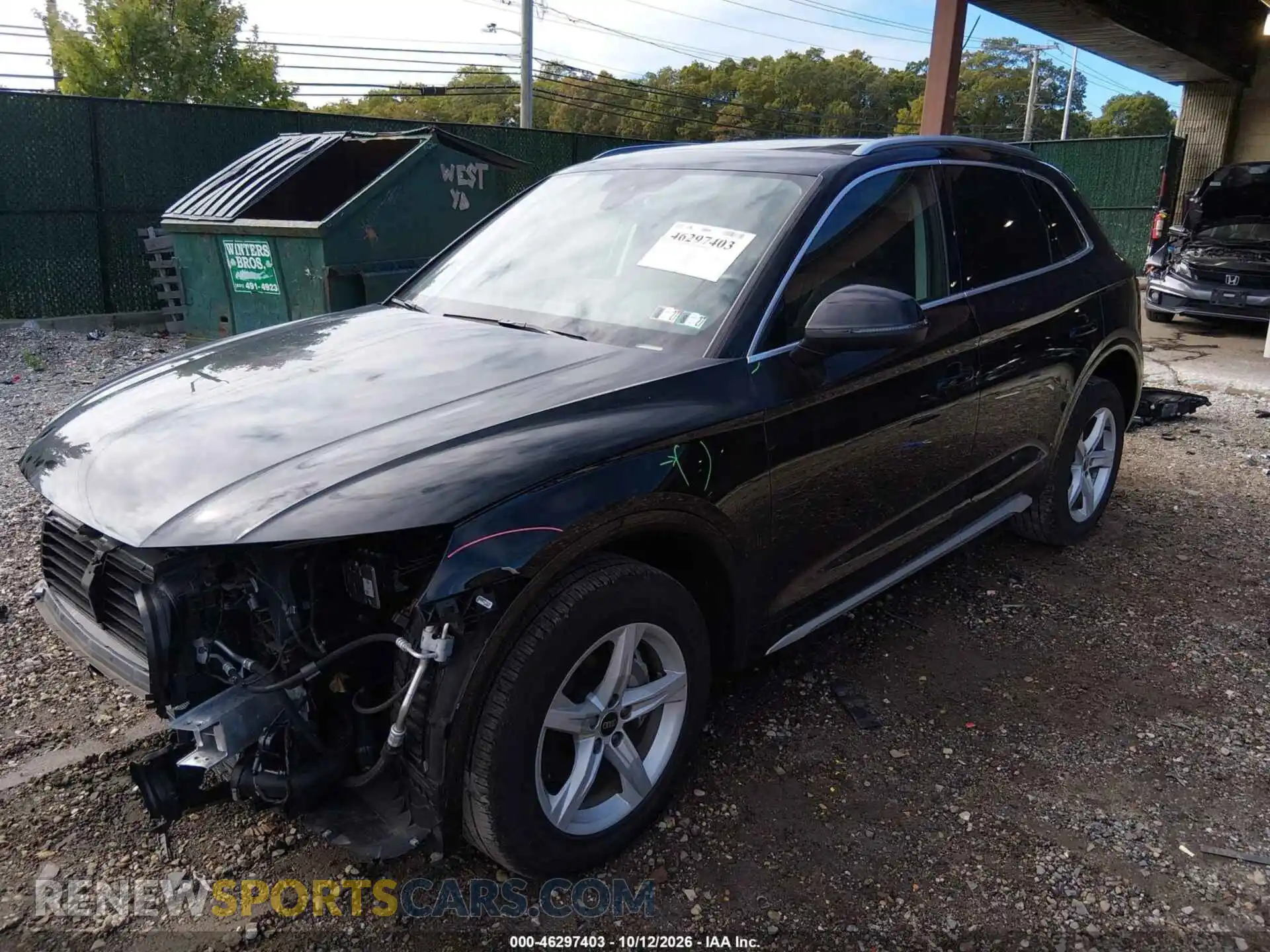 2 Photograph of a damaged car WA1ABAFY8P2142400 AUDI Q5 2023