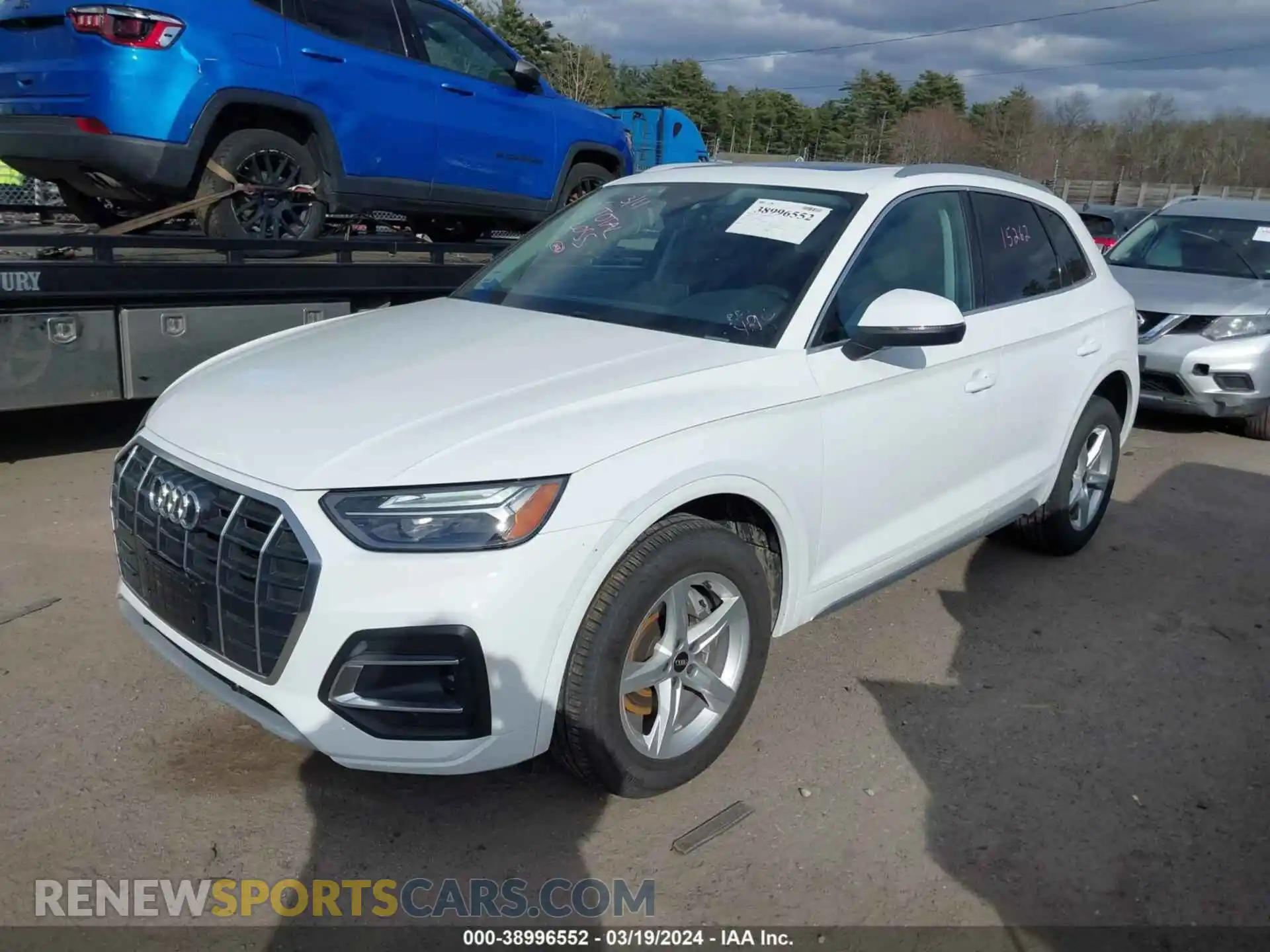 2 Photograph of a damaged car WA1ABAFY9P2086144 AUDI Q5 2023