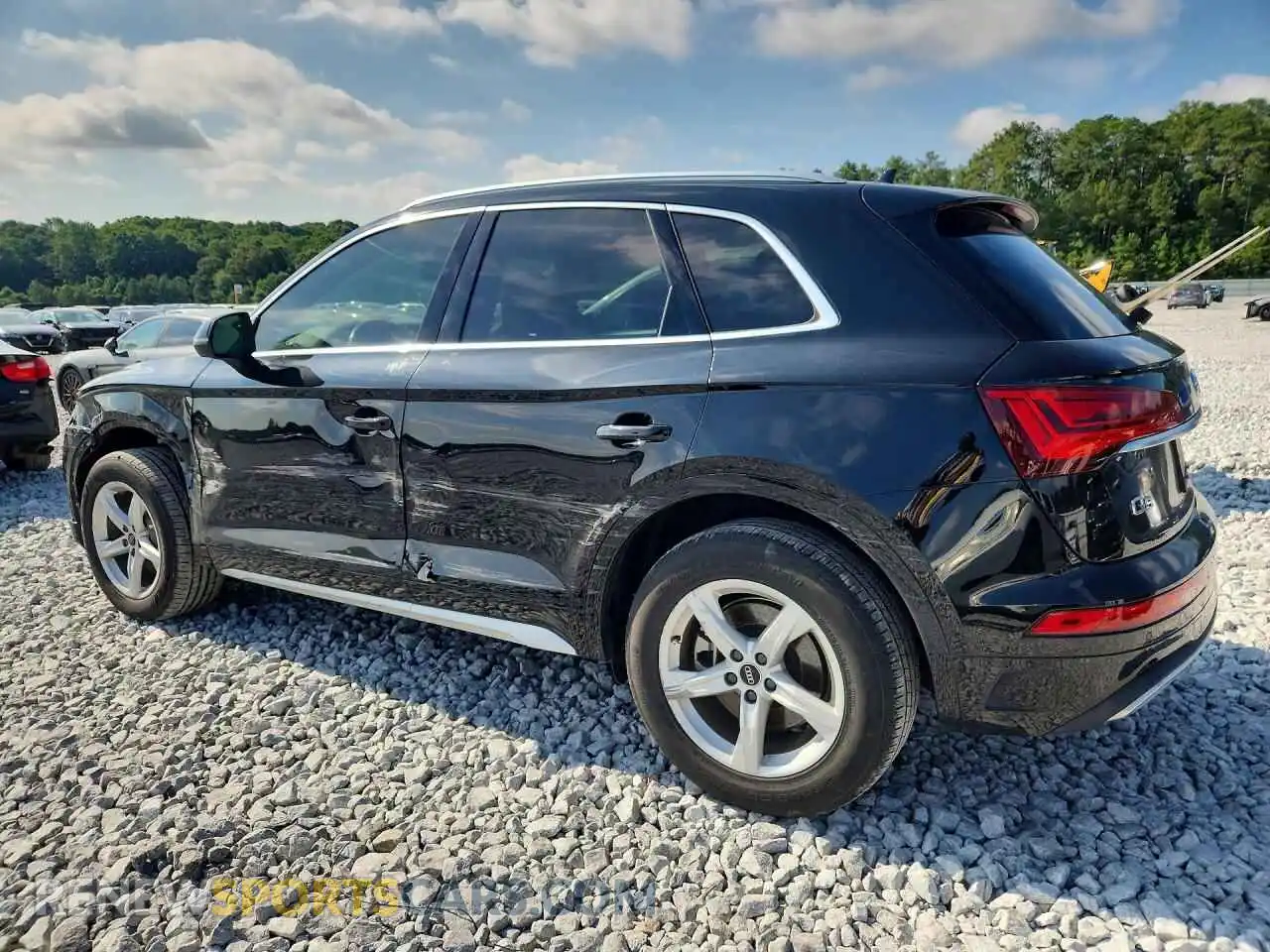 2 Фотография поврежденного автомобиля WA1ABAFY9P2181786 AUDI Q5 2023