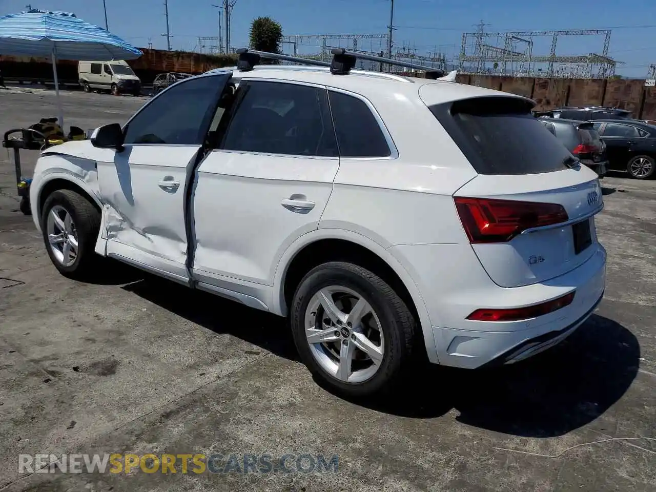 2 Photograph of a damaged car WA1ABAFYXP2134749 AUDI Q5 2023
