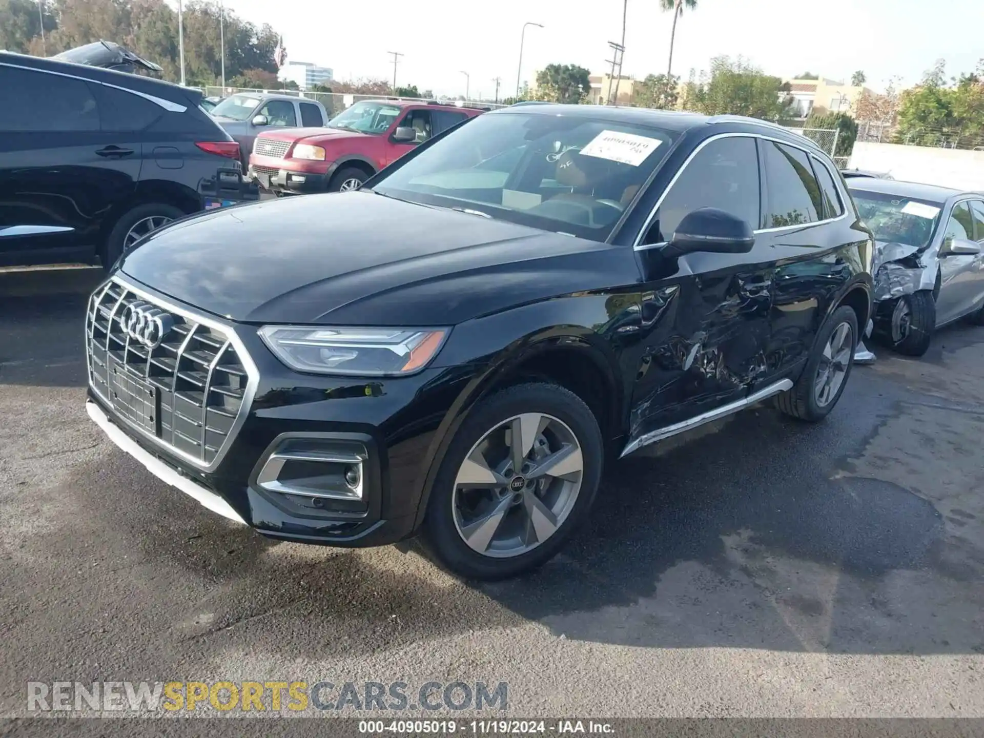 2 Photograph of a damaged car WA1ABAFYXP2157738 AUDI Q5 2023