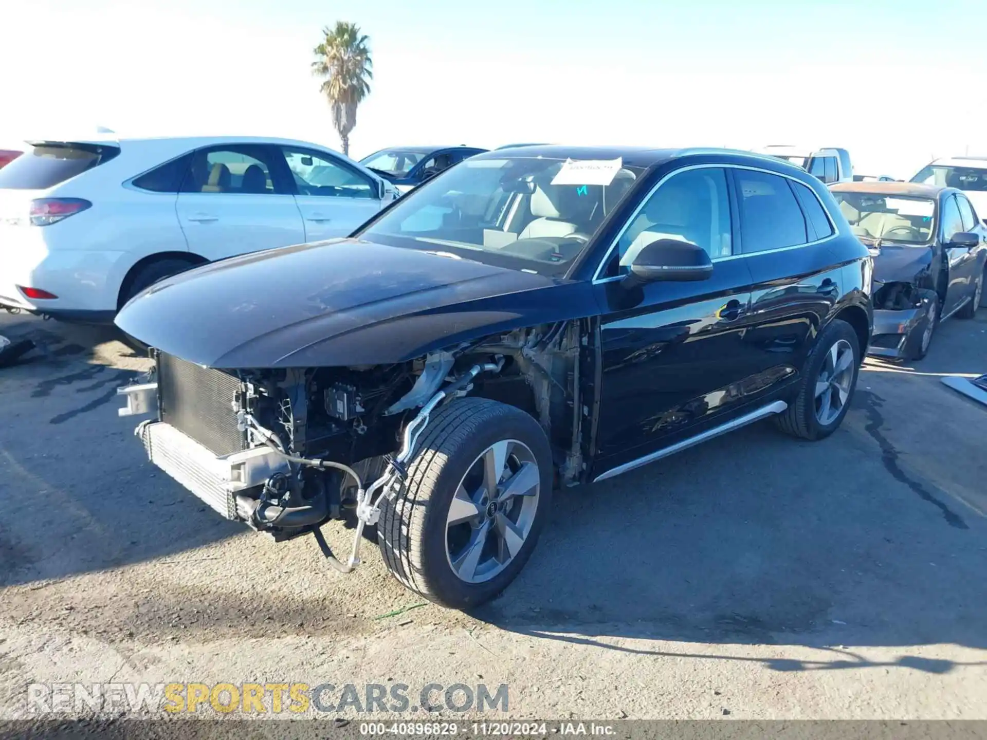 2 Photograph of a damaged car WA1BBAFY6P2122246 AUDI Q5 2023