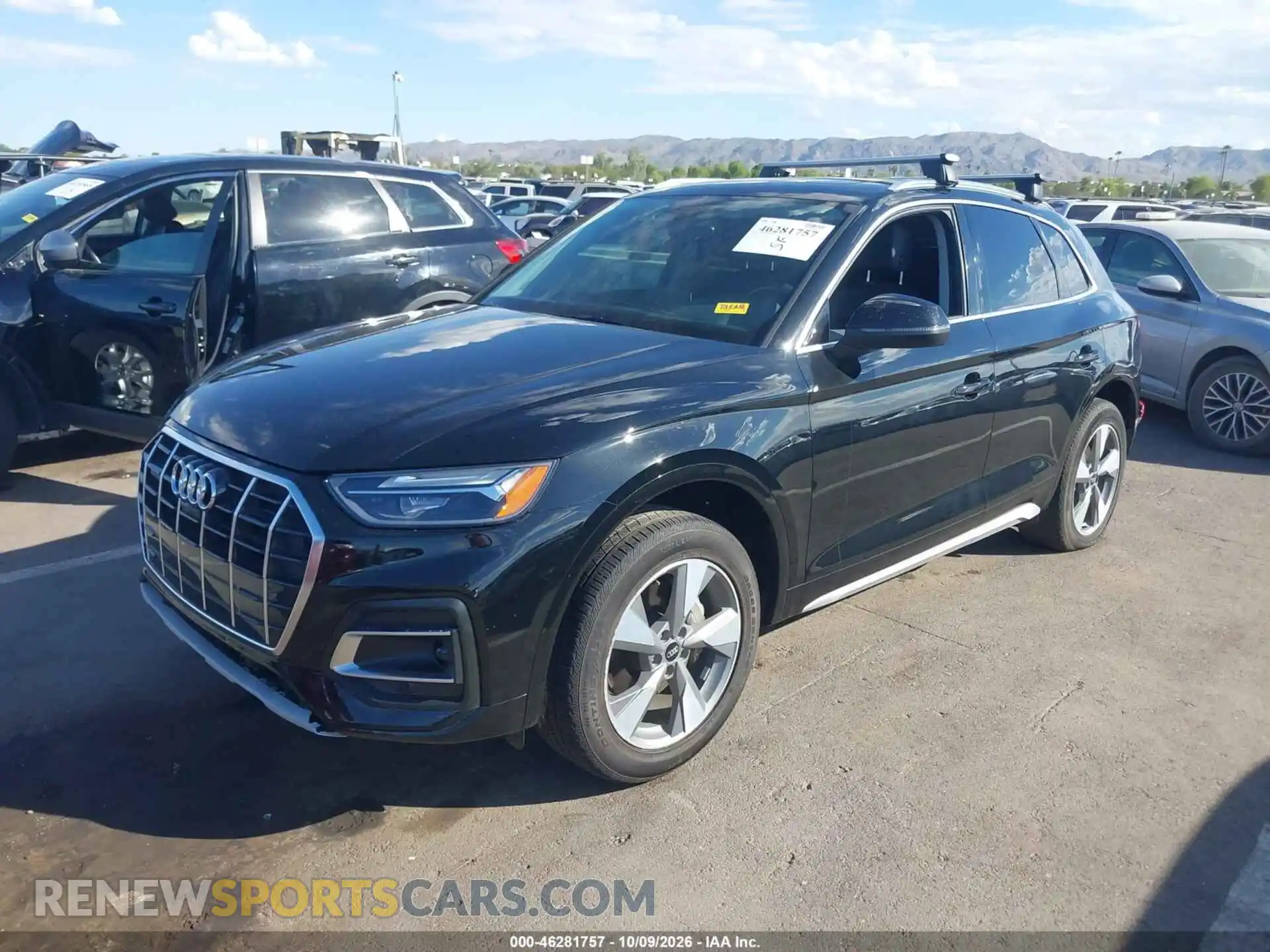 2 fotografías del automóvil dañado WA1BBAFY7P2023841 AUDI Q5 2023