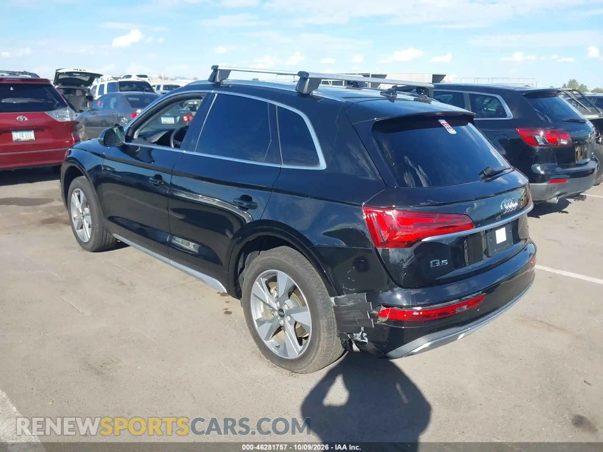 3 fotografías del automóvil dañado WA1BBAFY7P2023841 AUDI Q5 2023