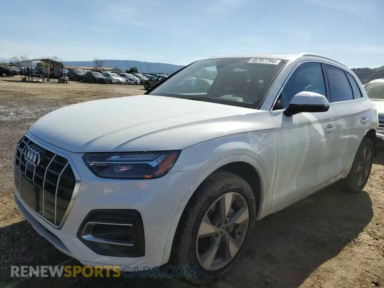 1 Photograph of a damaged car WA1BBAFY8P2152610 AUDI Q5 2023