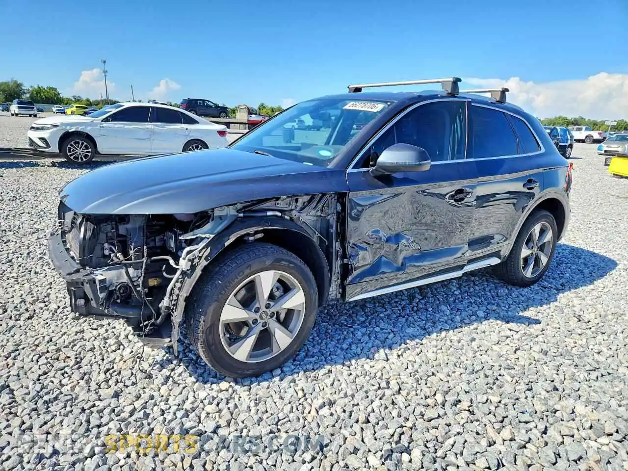 1 Photograph of a damaged car WA1BBAFYXP2005639 AUDI Q5 2023