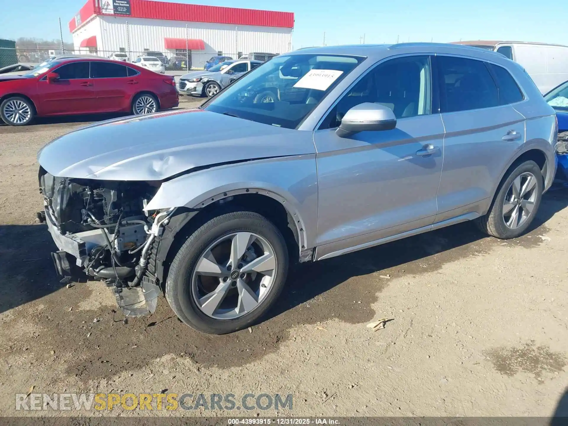 2 Photograph of a damaged car WA1BBAFYXP2016818 AUDI Q5 2023