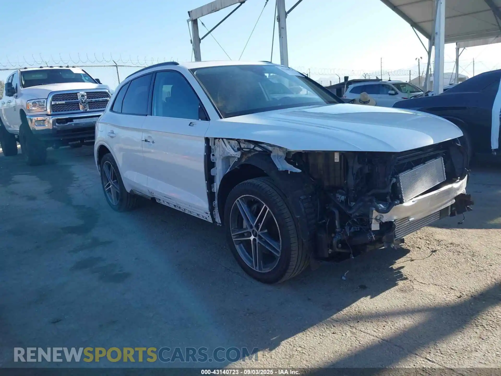 1 Photograph of a damaged car WA1E2AFY2P2058896 AUDI Q5 2023