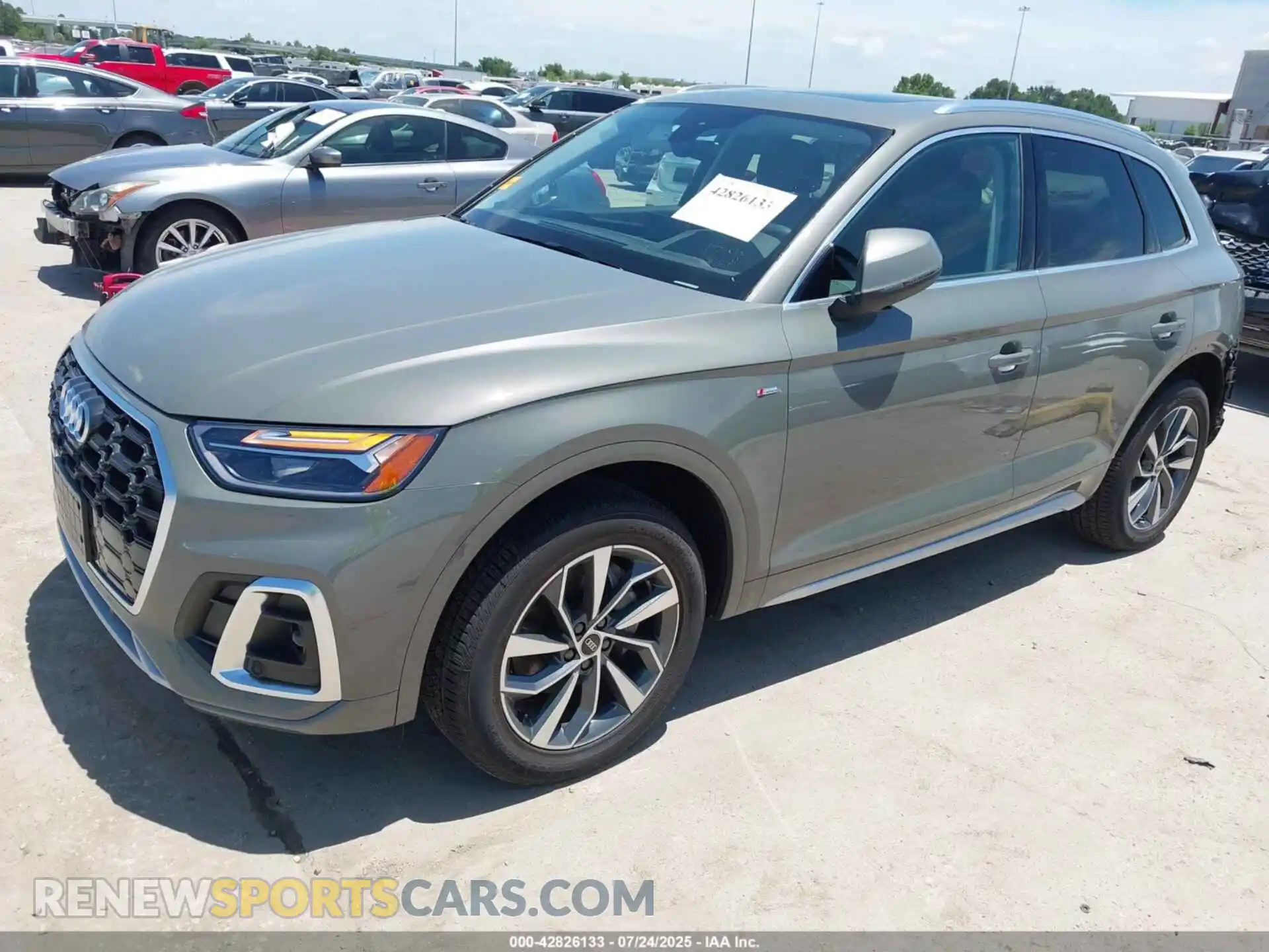 2 Photograph of a damaged car WA1EAAFY1P2017601 AUDI Q5 2023