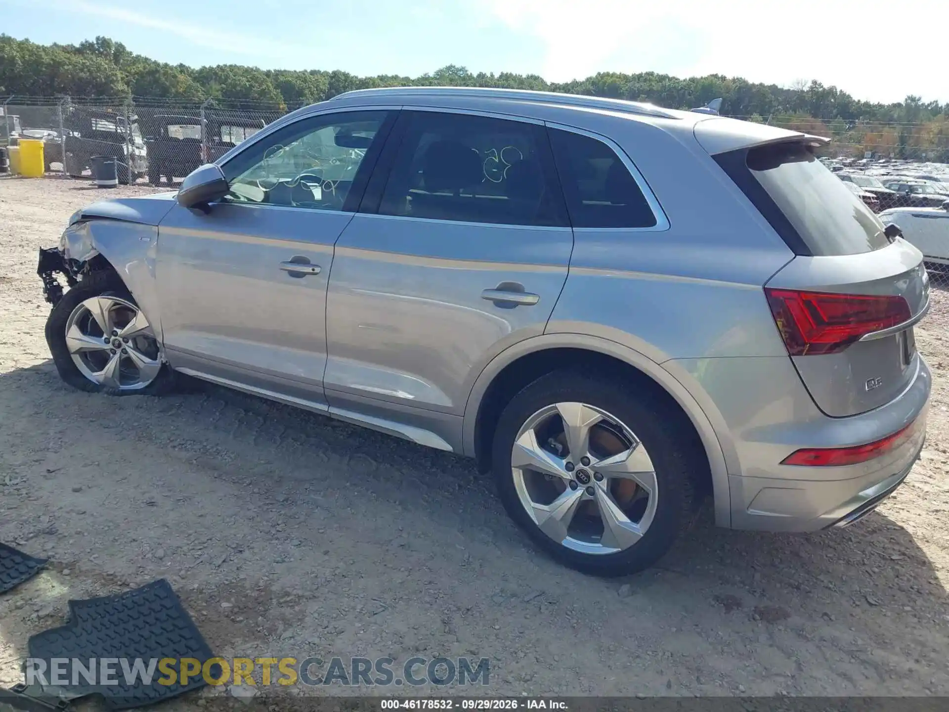 3 fotografías del automóvil dañado WA1EAAFY2P2055905 AUDI Q5 2023