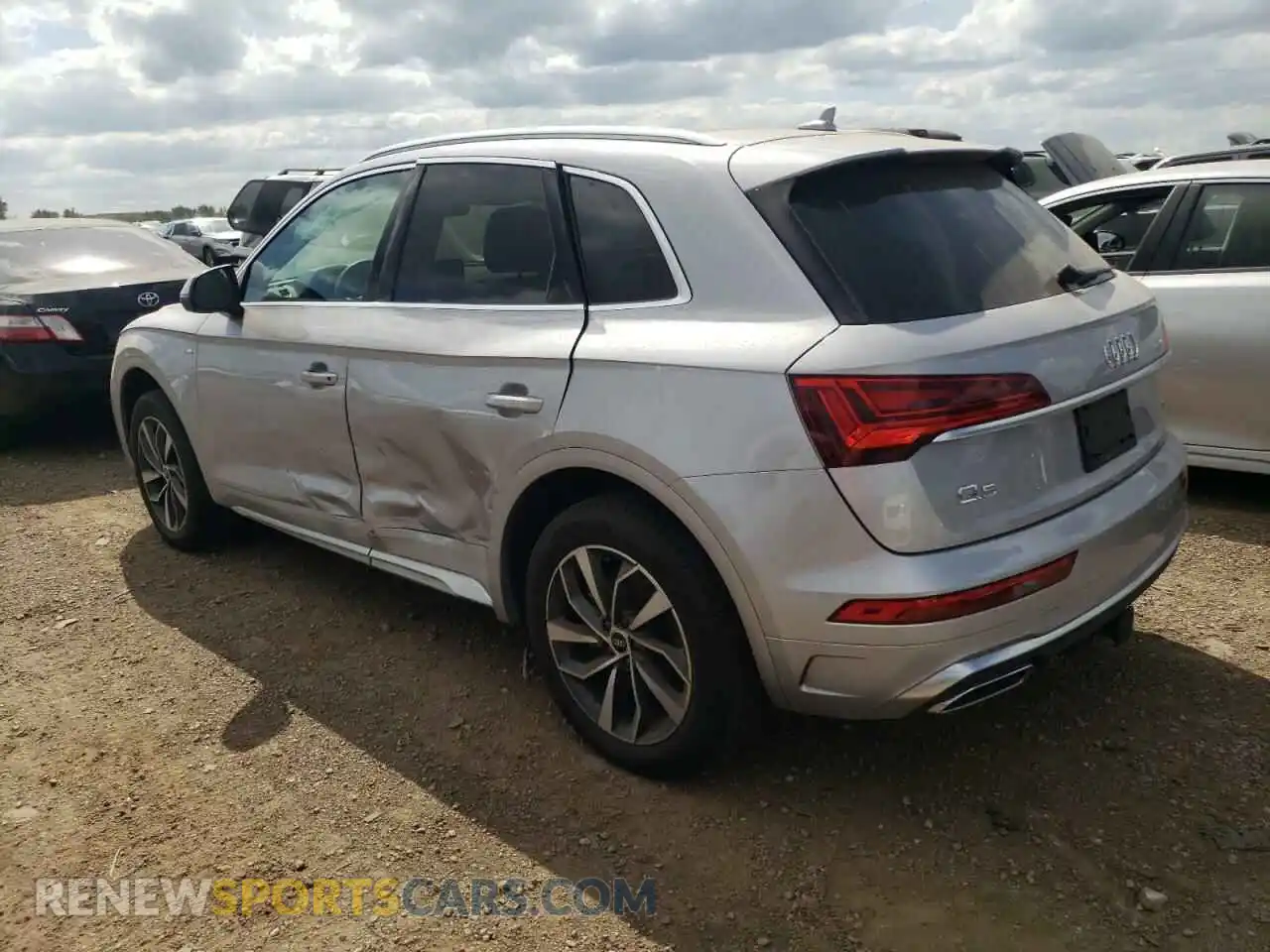 2 Photograph of a damaged car WA1EAAFY2P2075880 AUDI Q5 2023