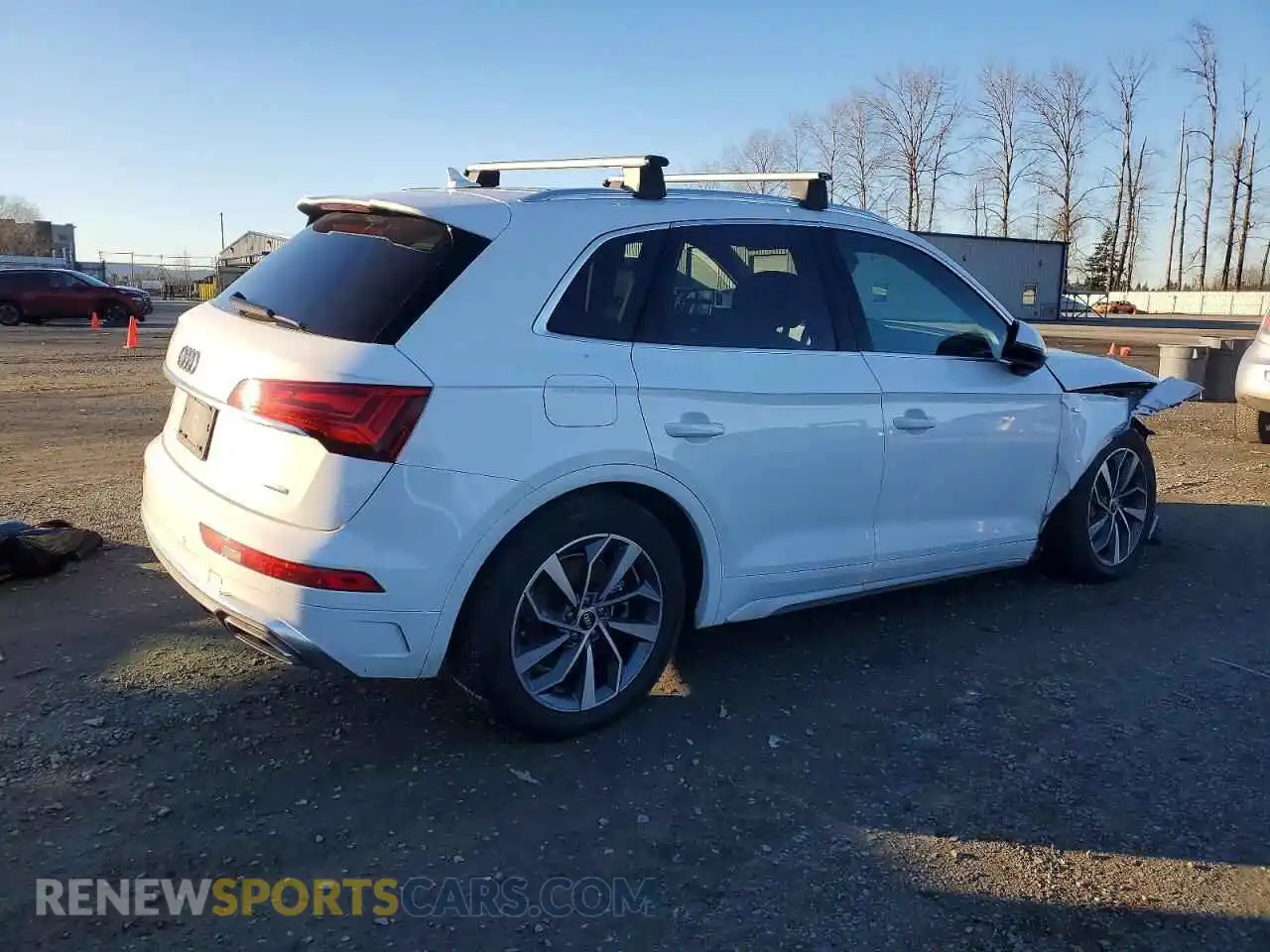 3 fotografías del automóvil dañado WA1EAAFY2P2125693 AUDI Q5 2023