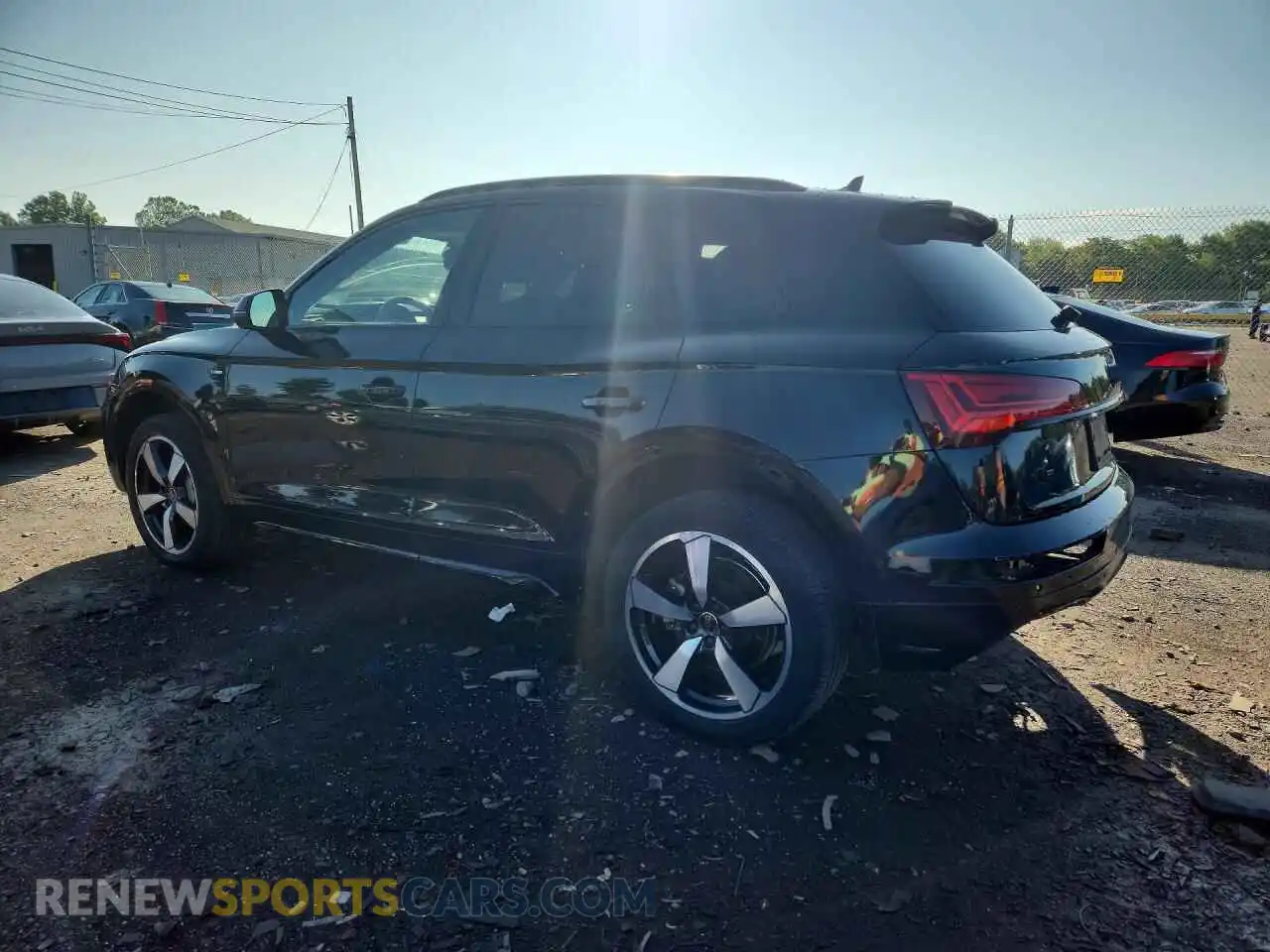 2 fotografías del automóvil dañado WA1EAAFY2P2171864 AUDI Q5 2023