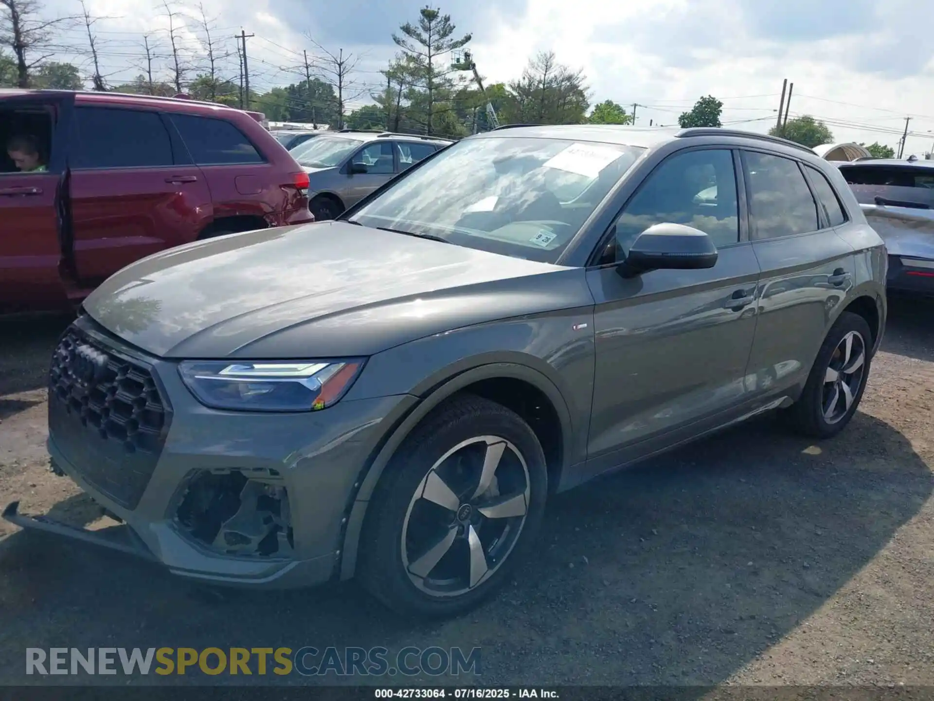 2 Photograph of a damaged car WA1EAAFY4P2187063 AUDI Q5 2023
