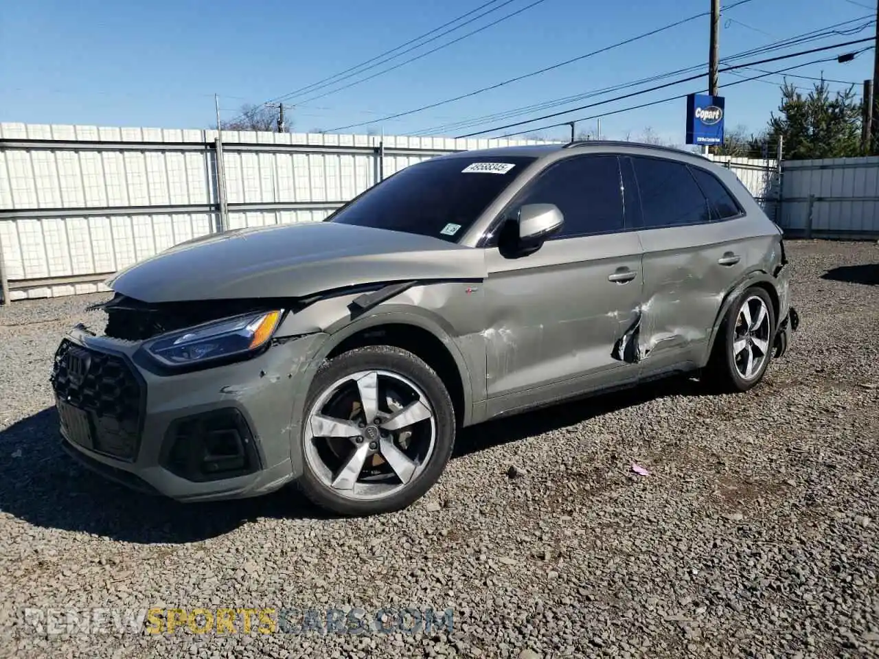 1 Photograph of a damaged car WA1EAAFY6P2136552 AUDI Q5 2023