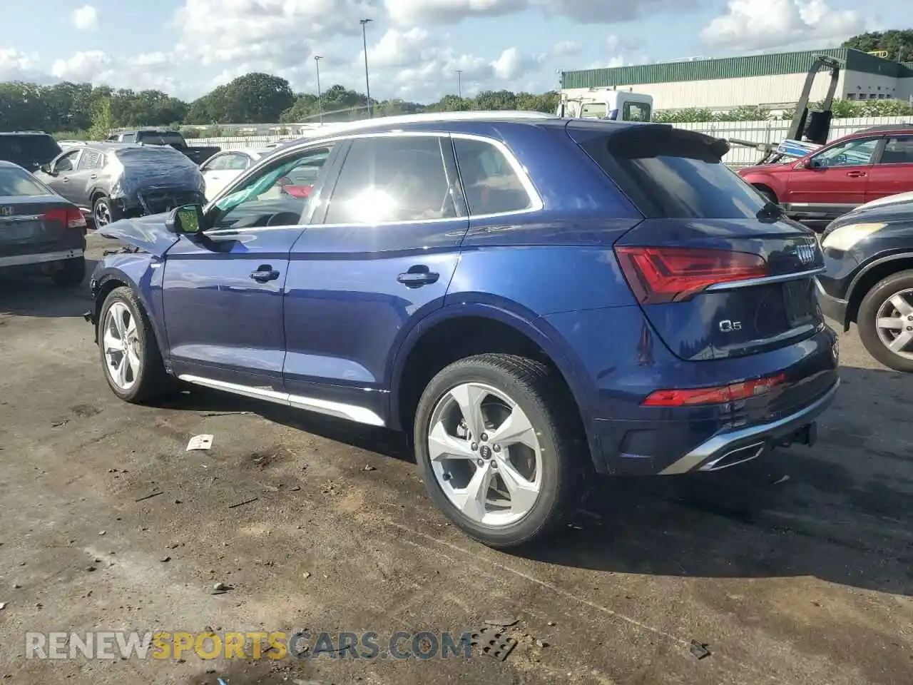 2 Photograph of a damaged car WA1EAAFY7P2148306 AUDI Q5 2023