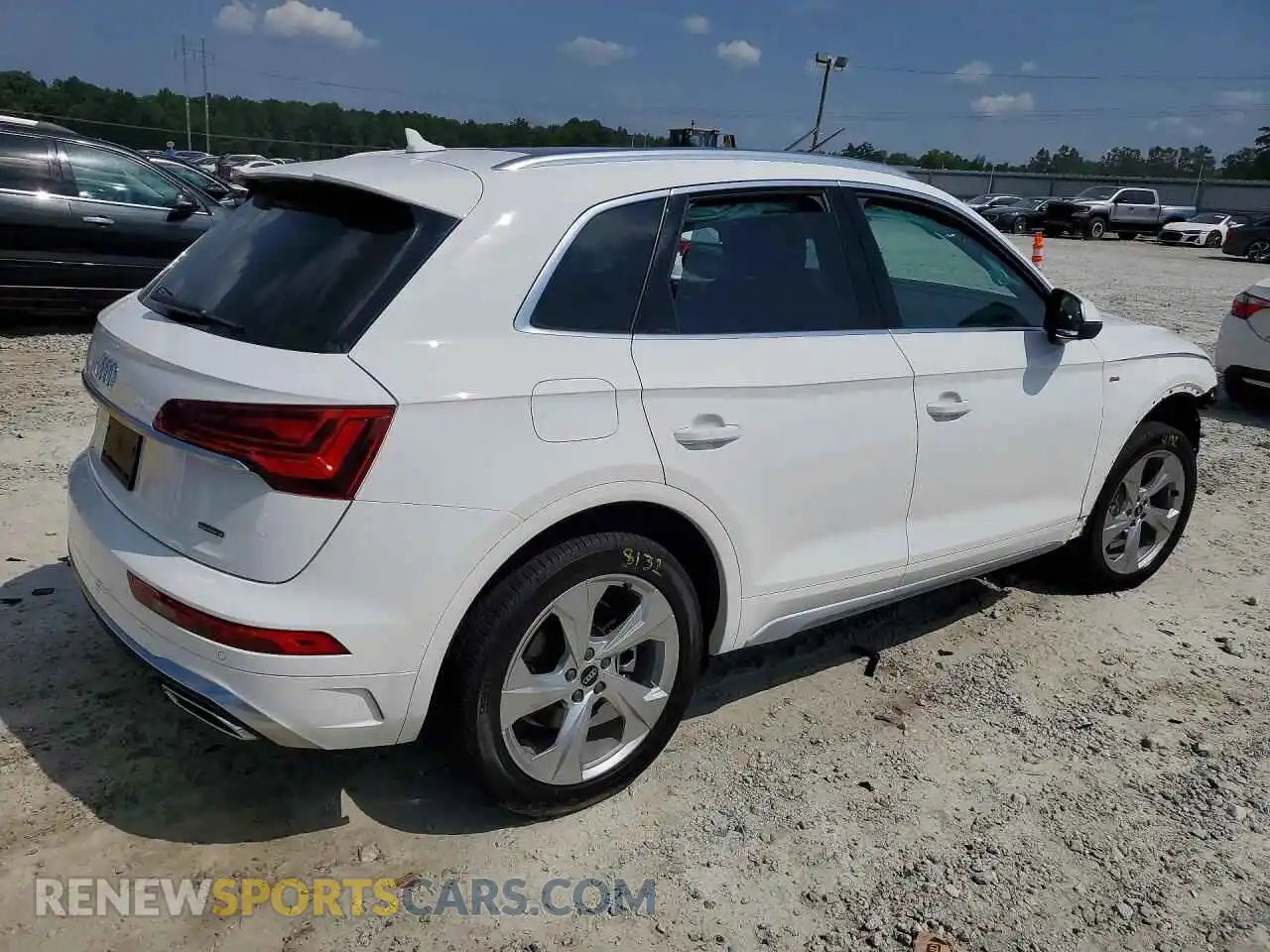 3 fotografías del automóvil dañado WA1EAAFY8P2003369 AUDI Q5 2023