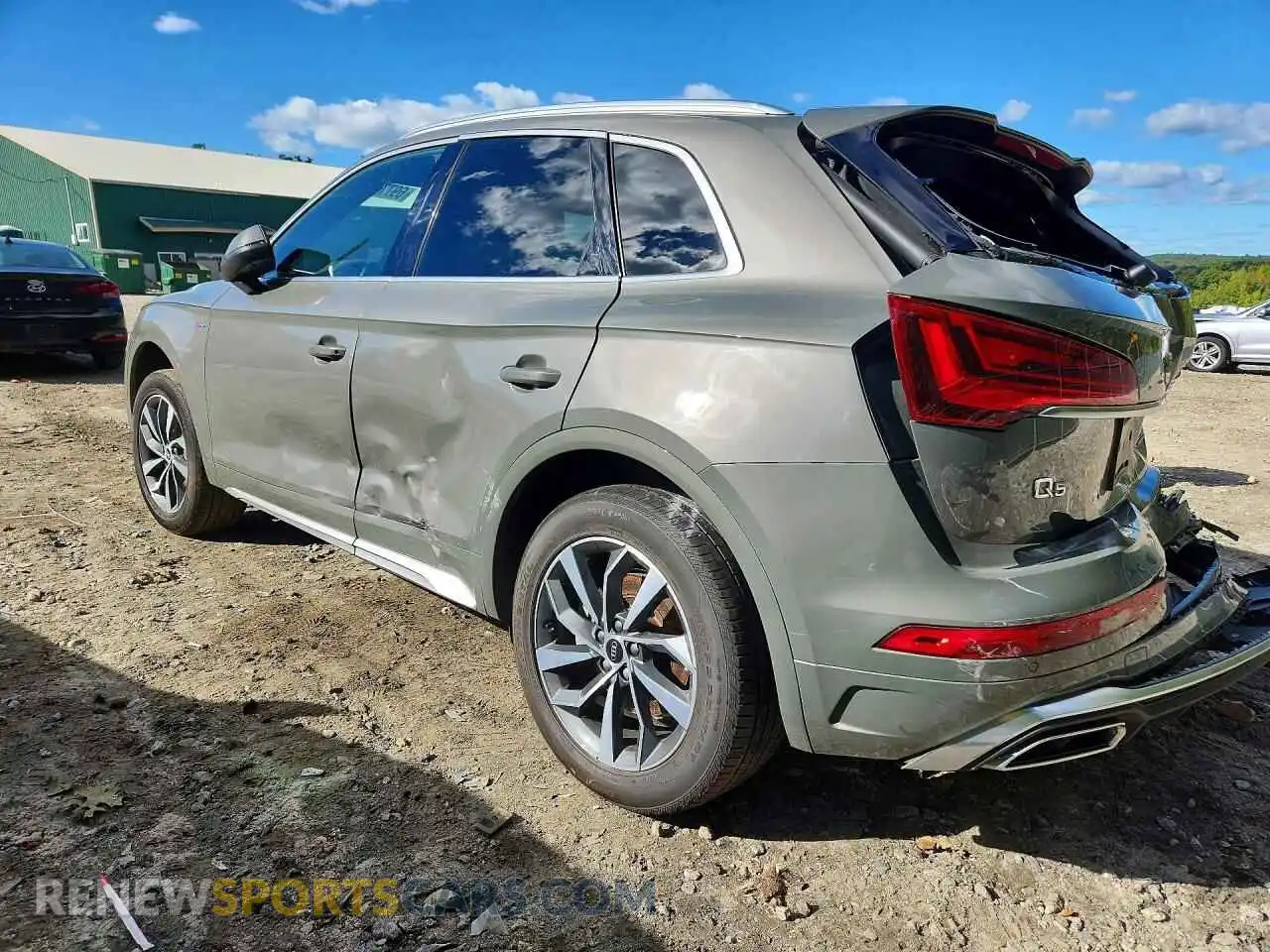 2 Фотография поврежденного автомобиля WA1EAAFY8P2114004 AUDI Q5 2023