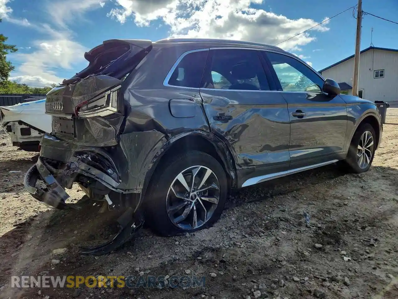 3 Фотография поврежденного автомобиля WA1EAAFY8P2114004 AUDI Q5 2023