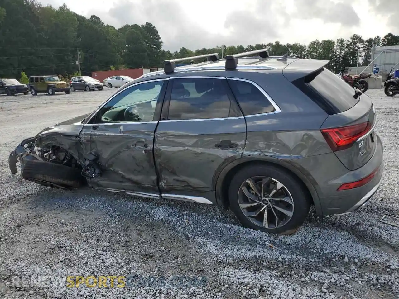 2 Photograph of a damaged car WA1EAAFYXP2116921 AUDI Q5 2023